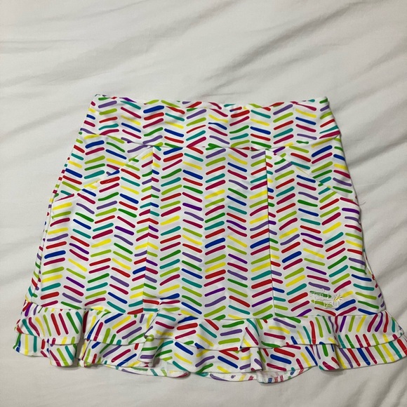 Tzu Tzu Multicolor Chevron Pencil Skirt - Picture 1 of 5